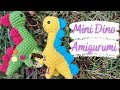 Dinosaurio amigurumi || Mini dino a crochet || Fácil de hacer || Llavero amigurumi