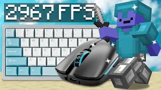 (Telly Bridging) Marbly BedWars ASMR Keyboard &amp; Mouse Sounds | Hypixel BedWars