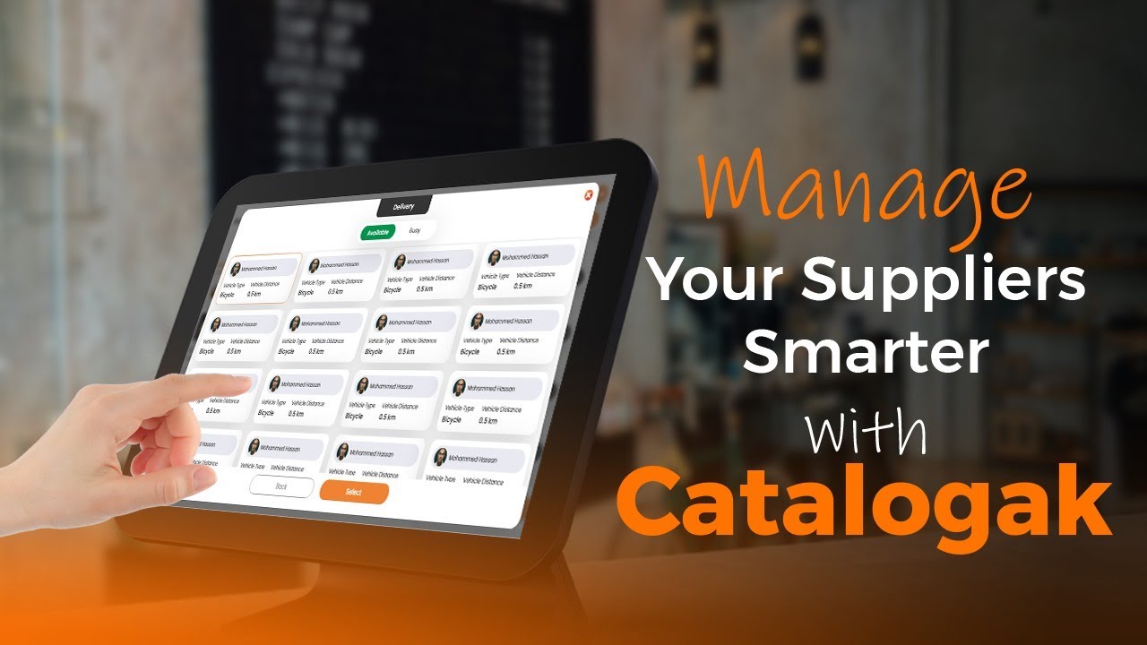 Manage your suppliers smarter with Catalogak 