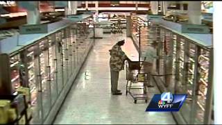 Wallet theft caught on camera