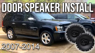 How to Replace Door Speakers on 2007-2014 Chevy Tahoe