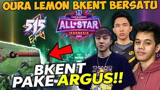 OURA LEMON BKENT BERSATU di 1 TIM COKK !!!! BKENT PAKE ARGUS MENGGILA COK !!! 515 ALLSTAR MATCH !!