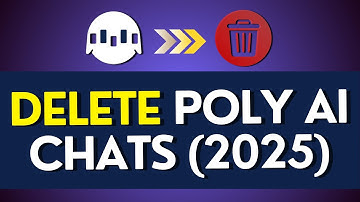 How To DELETE Poly AI Chats On Website (FULL GUIDE 2025) | Delete Or Reset Polay.AI Chat
