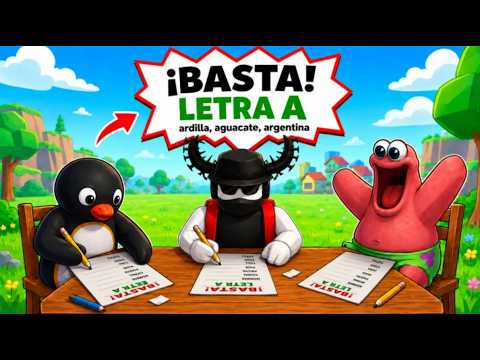 Jugando BASTA hasta HUMILLARME || BASTA/STOP - Roblox