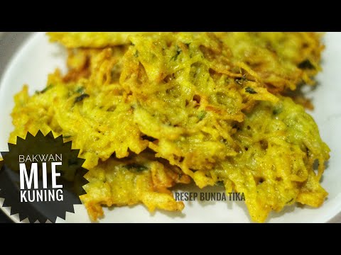 Cara Membuat Bakwan Mie Telur