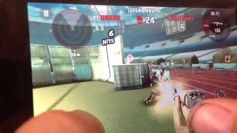 Dead trigger out of map glitch on stadium of the dead