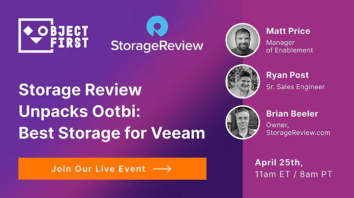 Storage Review Unpacks Ootbi: Best Storage for Veeam