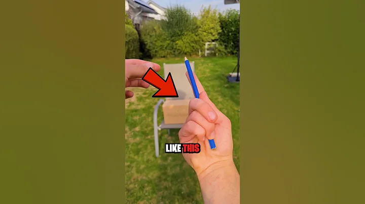 How To Throw a Pencil 😨