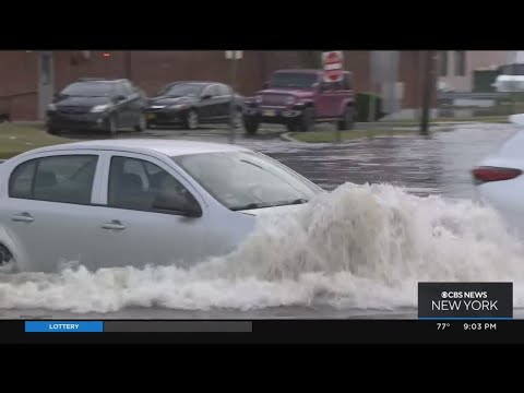 Flooding submerges cars all over northern New Jersey