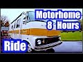 OLD SCHOOL MOTORHOME RIDE for 8 Hours SLEEP VIDEO of Car Sounds or Engine Sound For Sleep