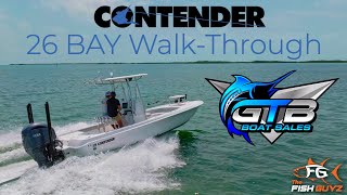 Contender 26 BAY Walk-Through
