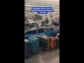 Baggage claim chaos at SEA following Alaska Airlines ground stop