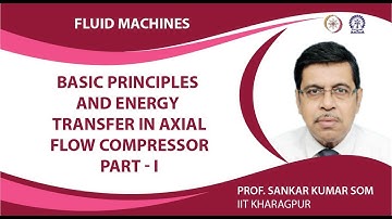 Basic Principles and Energy Transfer in Axial Flow Compressor Part - I