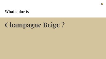Champagne Beige color #d4c49e hex color - Yellow color - Cool color d4c49e