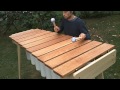 Playing A Big Bass Marimba Playing A Big Bass Marimba