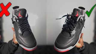 How To Lace Jordan 4s - The BEST Loose Lace Method
