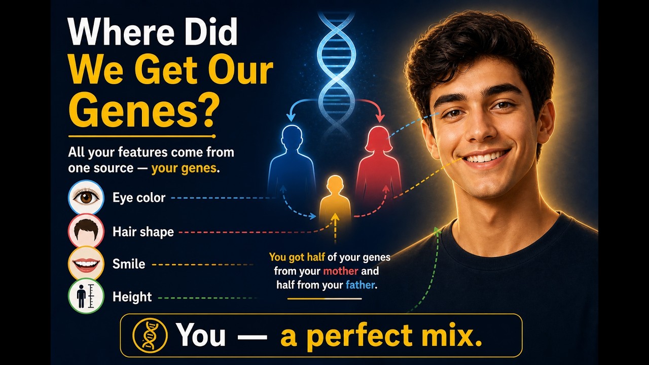 DNA Inheritance — Tumhare Genes Kahaan Se Aaye?