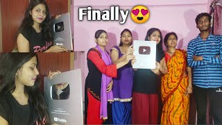 Finally Silver Play Button Aa Gya 😍❣️ || Aachal Makeover || #youtubeaward