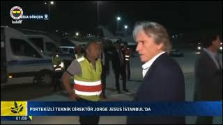 JORGE JESUS İSTANBUL DA!