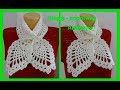 Шарф - воротник "Ананасы",crochet scarf - collar ( Ш № 72)