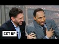 Stephen A. has to be held up after hearing Aaron Rodgers is past his prime | Get Up