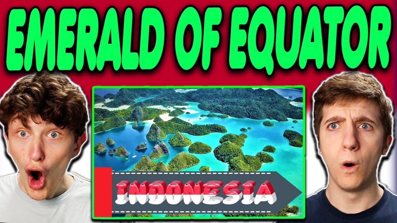 Americans React to Wonderful Indonesia : The Emerald of the Equator