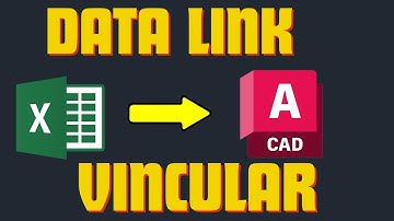 Vincular EXCEL con AUTOCAD