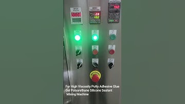 Automatic Double Planetary Mixer for silicone sealant adhesive glue