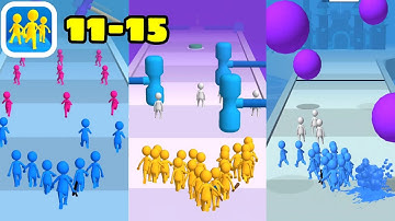 Join & Clash 3d Level 11-15 : Gameplay Walkthrough - Best Games