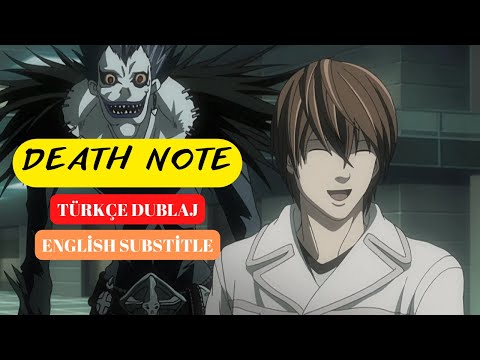 DEATH NOTE (MÜKEMMEL seslendirme - TÜRKÇE Dublaj ) | TÜRKİYEDE İLK | Anime and Comic Dub