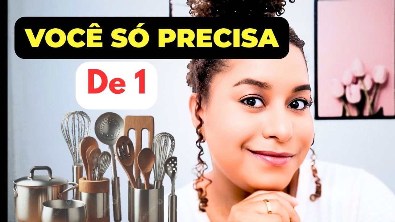 5 ITENS domésticos pra parar de COMPRAR hoje mesmo