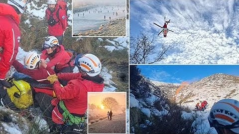 Tourists Block Mountain Rescue in Peak District!