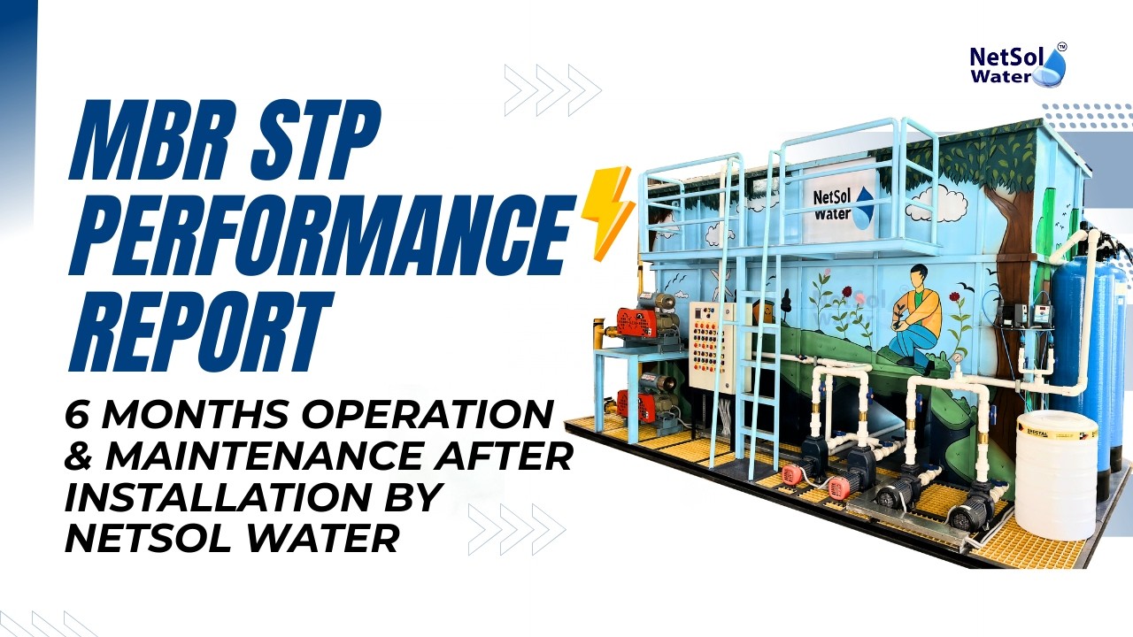 Performance Report MBR STP | 6 Months Operation & Maintenance of STP by ...