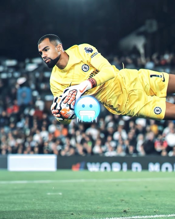 So casual 🥱 | Robert Sanchez superman save vs Fulham