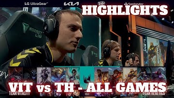VIT vs TH - All Games Highlights (Bo3)  | Round 1 LEC Winter 2023 Groups | Vitality vs Team Heretics