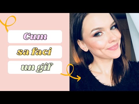 Video: Cum Se Face Un .gif