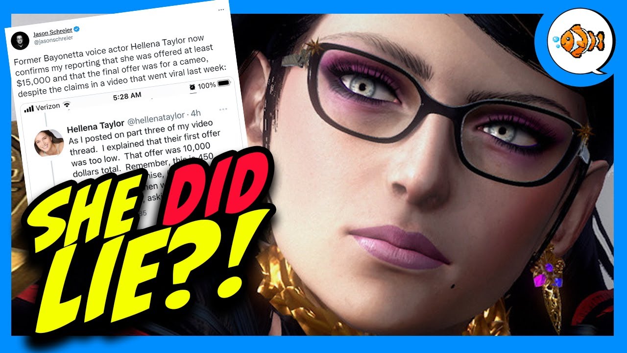 Bayonetta VA Hellena Taylor BLASTED After Admitting She Was Offered $15K!