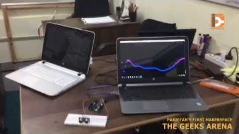 SRF05 Distance sensor with Processing IDE | DIYSPACE