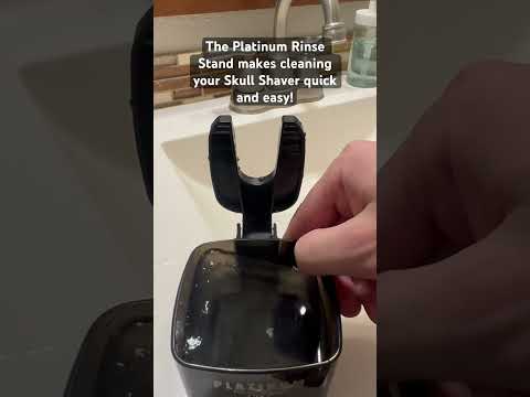 Platinum Rinse Stand from Skull Shaver