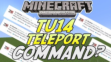Minecraft (Xbox 360/PS3) - TU14 UPDATE - TELEPORT COMMAND!?! + INFO!