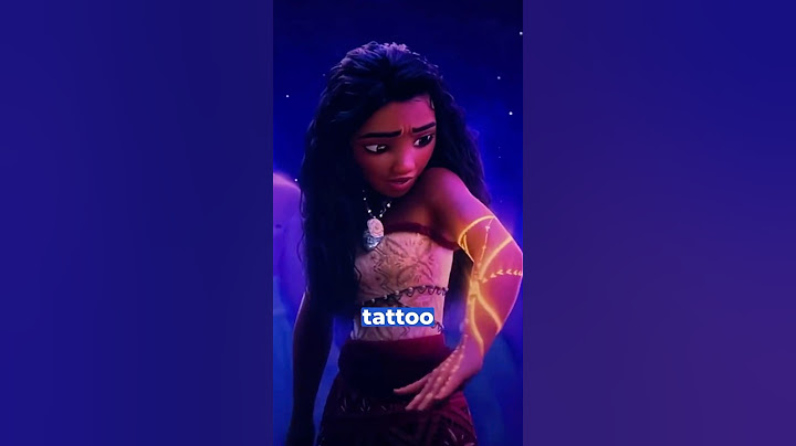 🤯The Secret of Moana’s Tattoo #shorts #disney #moana