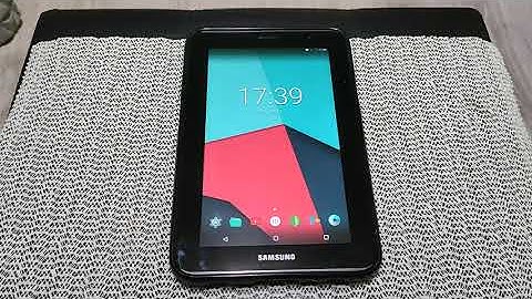 Tablet Samsung Galaxy Tab 2 7" GT-P3100 LineageOs 14.1 Android 7.1.2