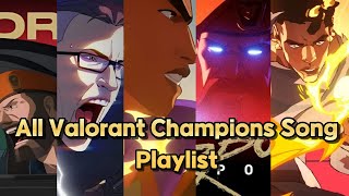 (SUB) All Valorant Champions Song Playlist (2021 ~ 2025) /// (자막있음) 발로란트 역대 챔피언스 주제곡 플레이리스트