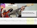 Pink floyd  money bass cover  play along tab  score