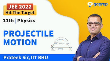 Kinematics | Motion in 2D | Projectile Motion | Physics | JEE Main + Advanced 2022 | Goprep JEE
