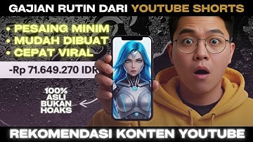 Ide Konten AI yang Lagi Viral di YouTube Shorts — Auto Gajian Tanpa Pusing Upload Harian!