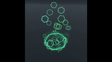Unity VFX Techn Hexagon Buff Debuff