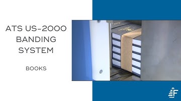 Books Banding ATS US-2000 IBL-EM Automated Banding System