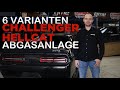 Abgasanlage Dodge Challenger Hellcat - GME Performance