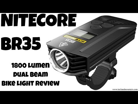 NITECORE BR35 1800 Lumen Bike Light Review